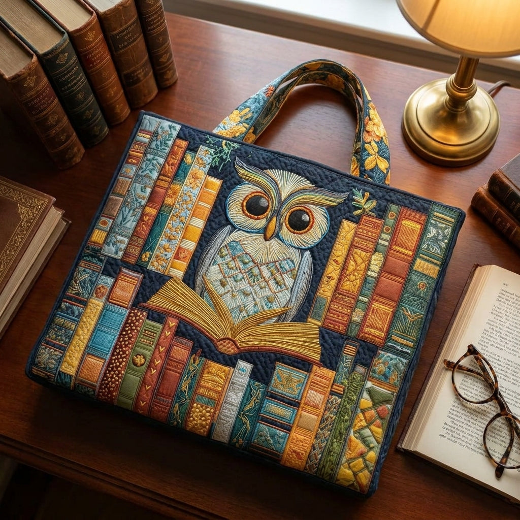 Borsa Artigianale - Gufo e Libri Vintage
