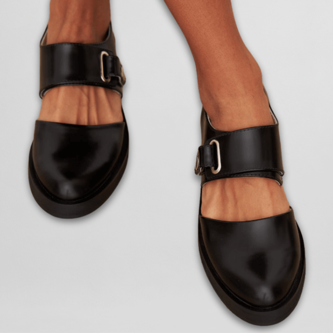 Antonietta – Zapatos Mary Jane Clásicos con Hebilla Ajustable