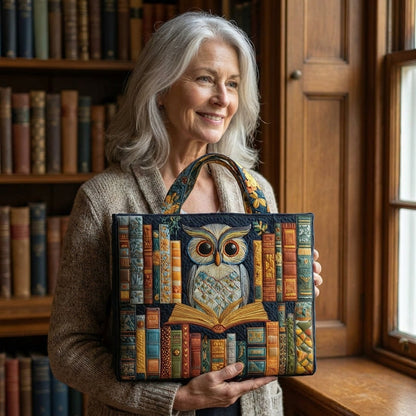 Borsa Artigianale - Gufo e Libri Vintage