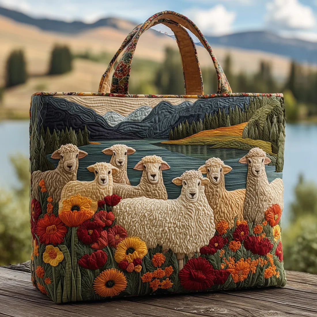 Borsa Artigianale - Pecora vicino al Lago