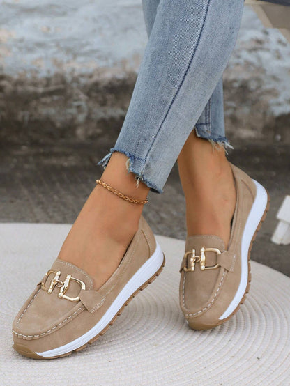 Daniela – Mocasines con Plataforma y Hebilla