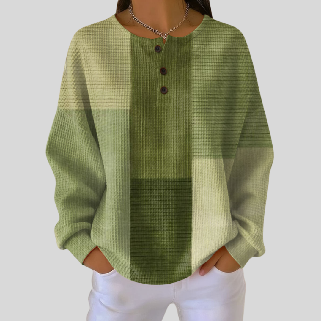 Federica™ | Felpa Henley