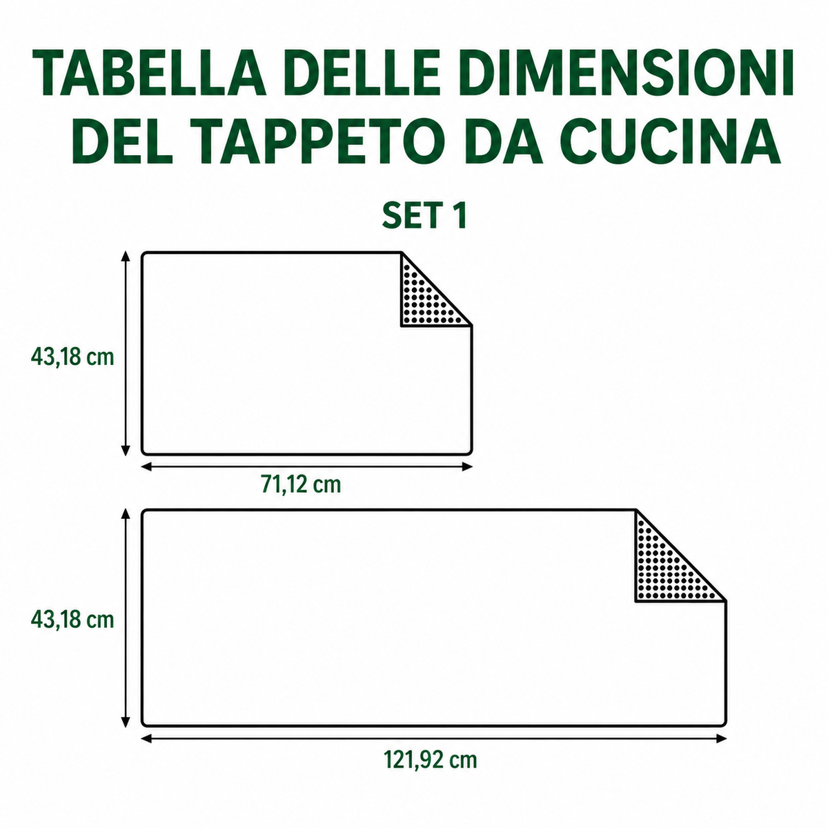 Tappeto da cucina antiscivolo con cavalli in movimento