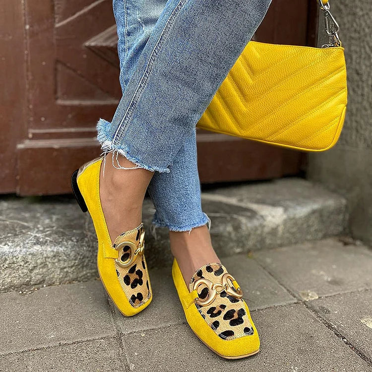 Assunta – Mocasines con Estampado Animal