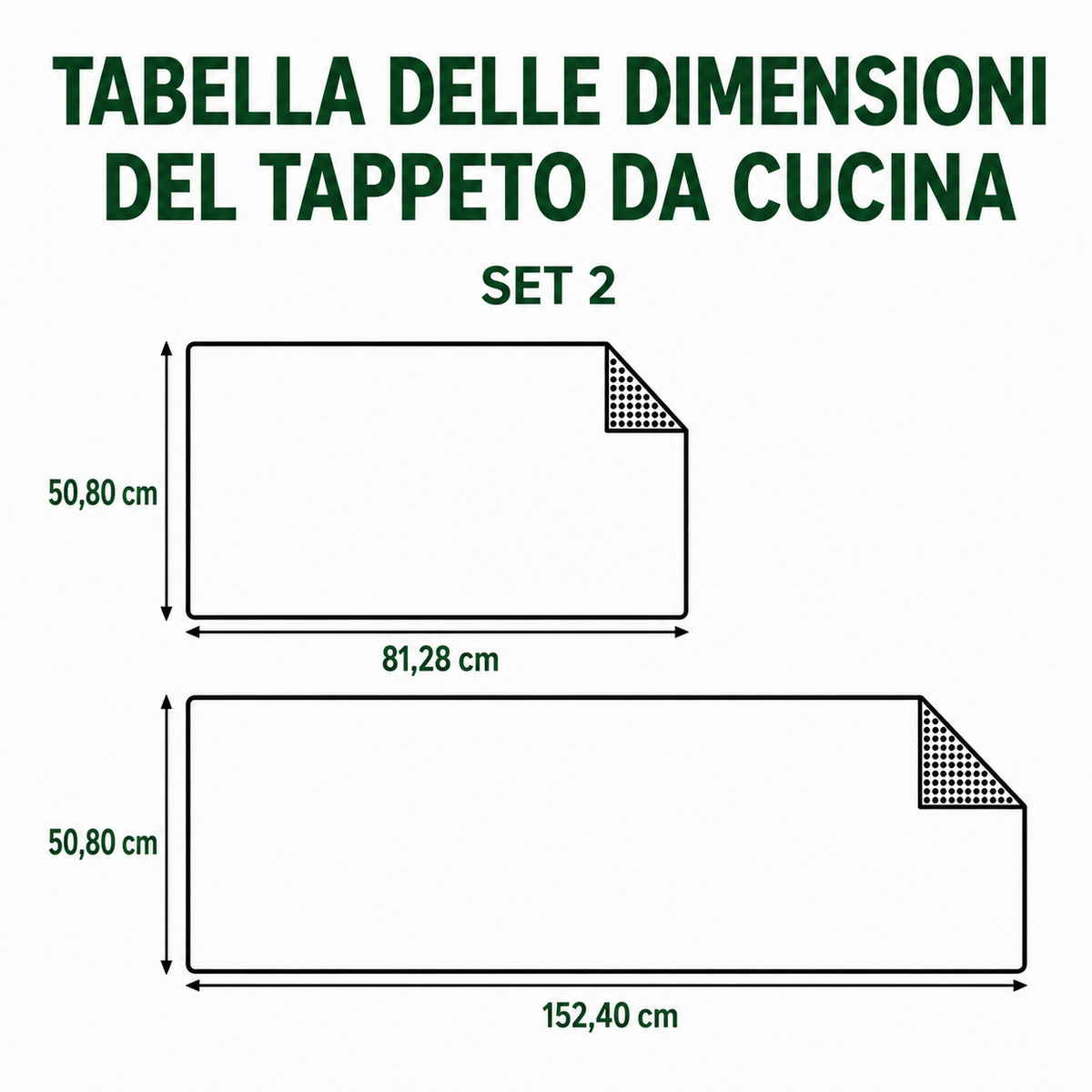 Tappeto da cucina antiscivolo con conchiglie in riva al mare
