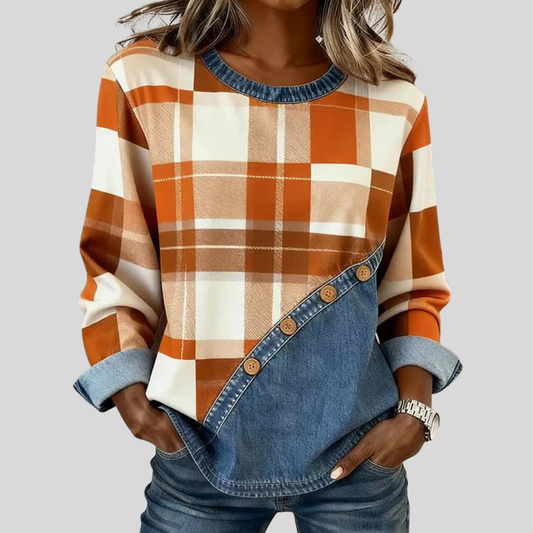 Barbara™ | Maglione Patchwork