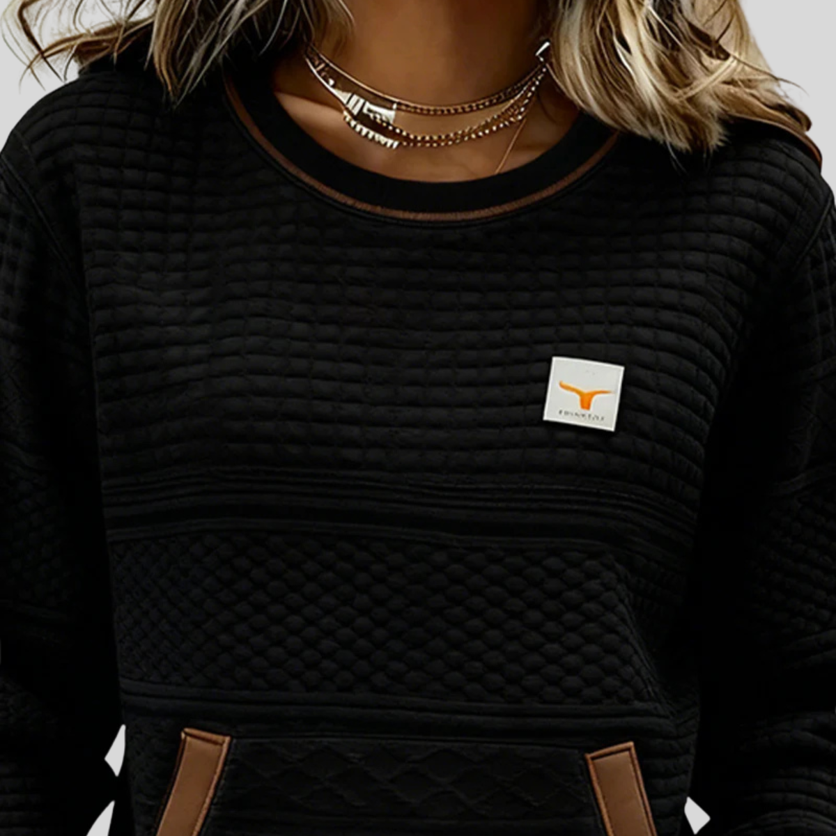 Beatrice™ | Felpa con Collo a Girocollo Colorblock