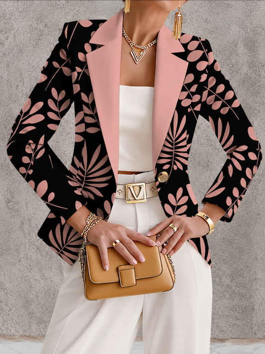 Rosanna™ | Blazer Foglia Rosa