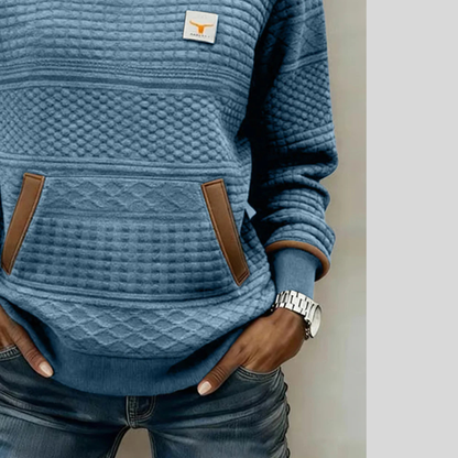 Beatrice™ | Felpa con Collo a Girocollo Colorblock