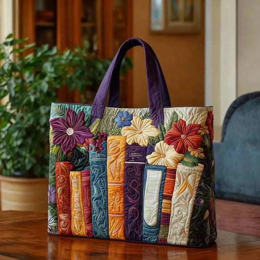 Borsa Tote Trapuntata - Amanti dei Libri