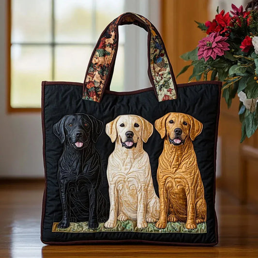 Borsa Fatta a Mano - Tre Labrador