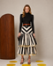 Crema/ Negro