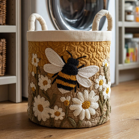 Daisy Bee | Cesta para la Ropa Miel