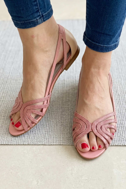 Eleonora | Sandalias Doradas de Luz