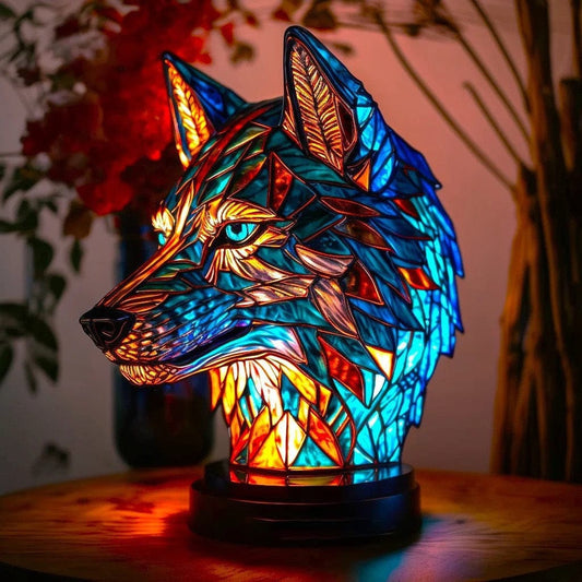 Lampada Glow del Lupo Guardiano