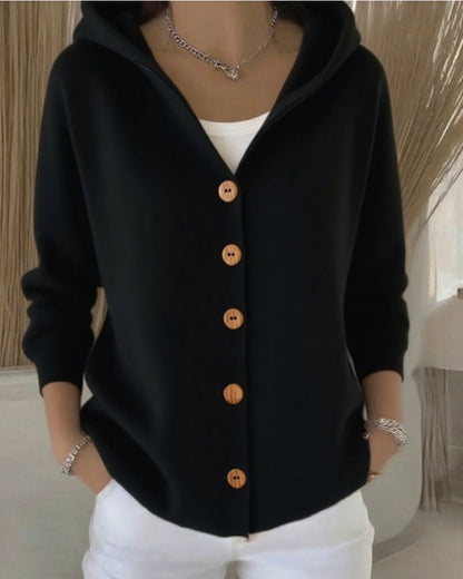 Rosetta | Cardigan con Cappuccio