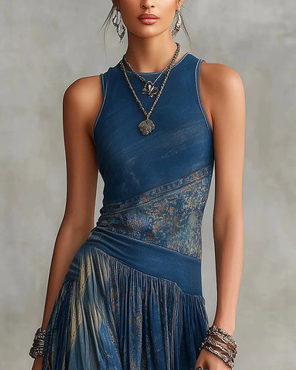 PRADIANA™ Vestido Boho Azteca Signature