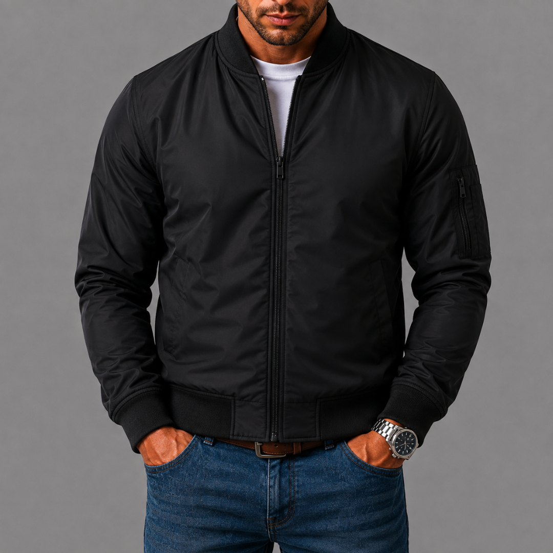 ARMANDO™ – Chaqueta Bomber Business Casual