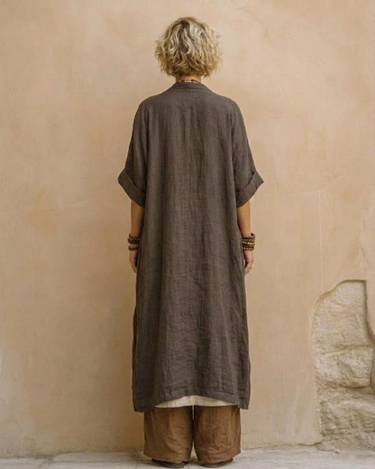 Completo donna tre pezzi bohemien taglio ampio stile nomade