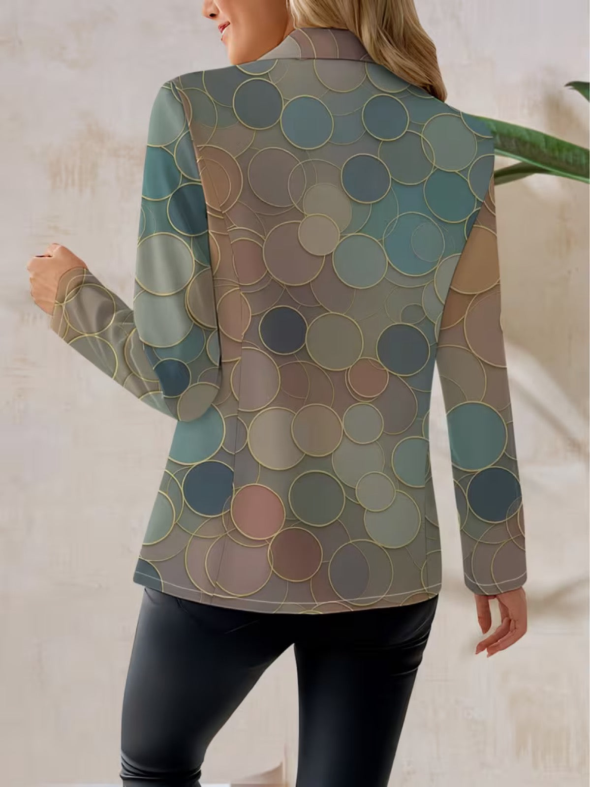 Margherita™ | Blazer a mosaico a pois