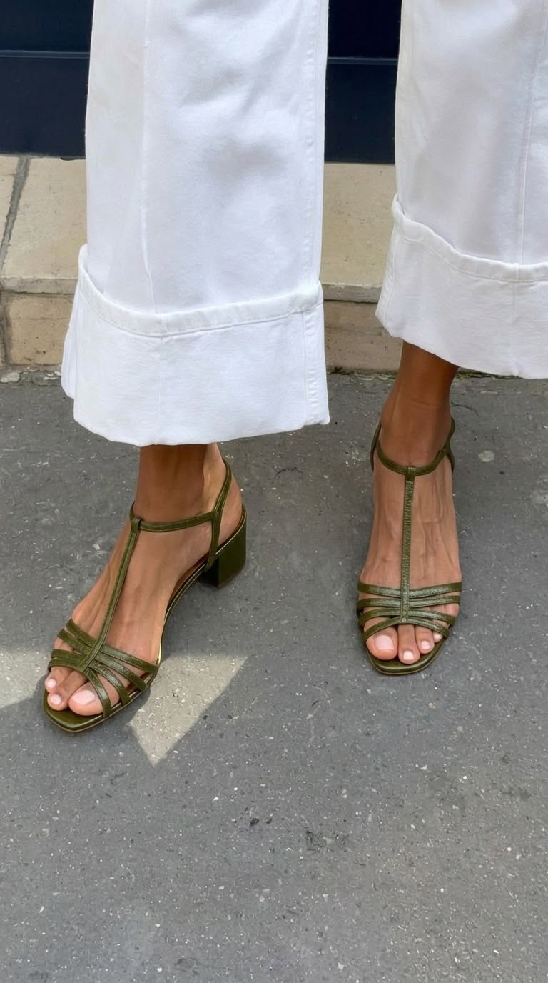 Allegra | Sandalias Doradas Elegantes