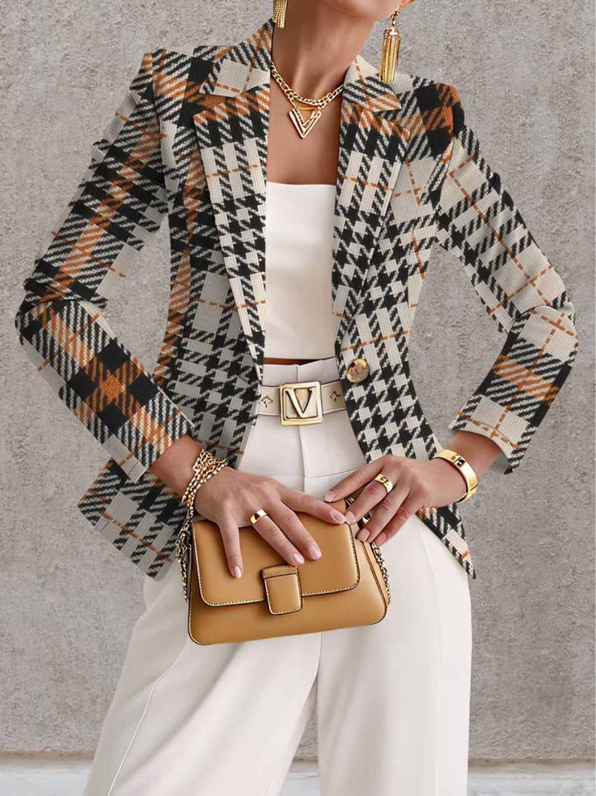 Isabella™ | Blazer a Vichy