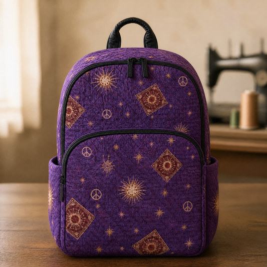 Mochila Acolchada Boho Celestial