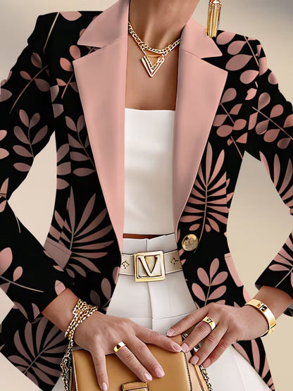Rosanna™ | Blazer Foglia Rosa