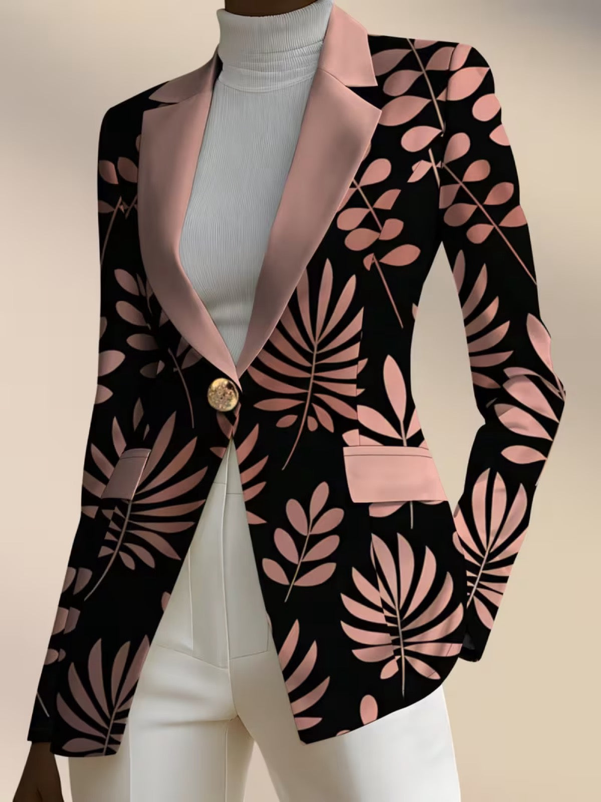 Rosanna™ | Blazer Foglia Rosa