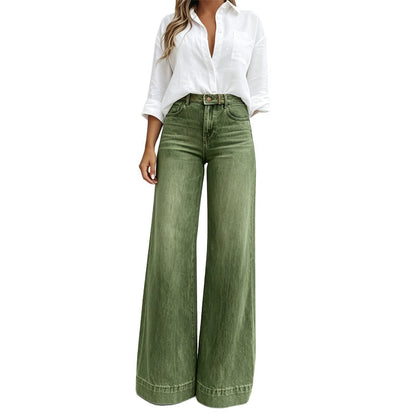 Lucia | Jeans de Pierna Ancha con Efecto Alargador